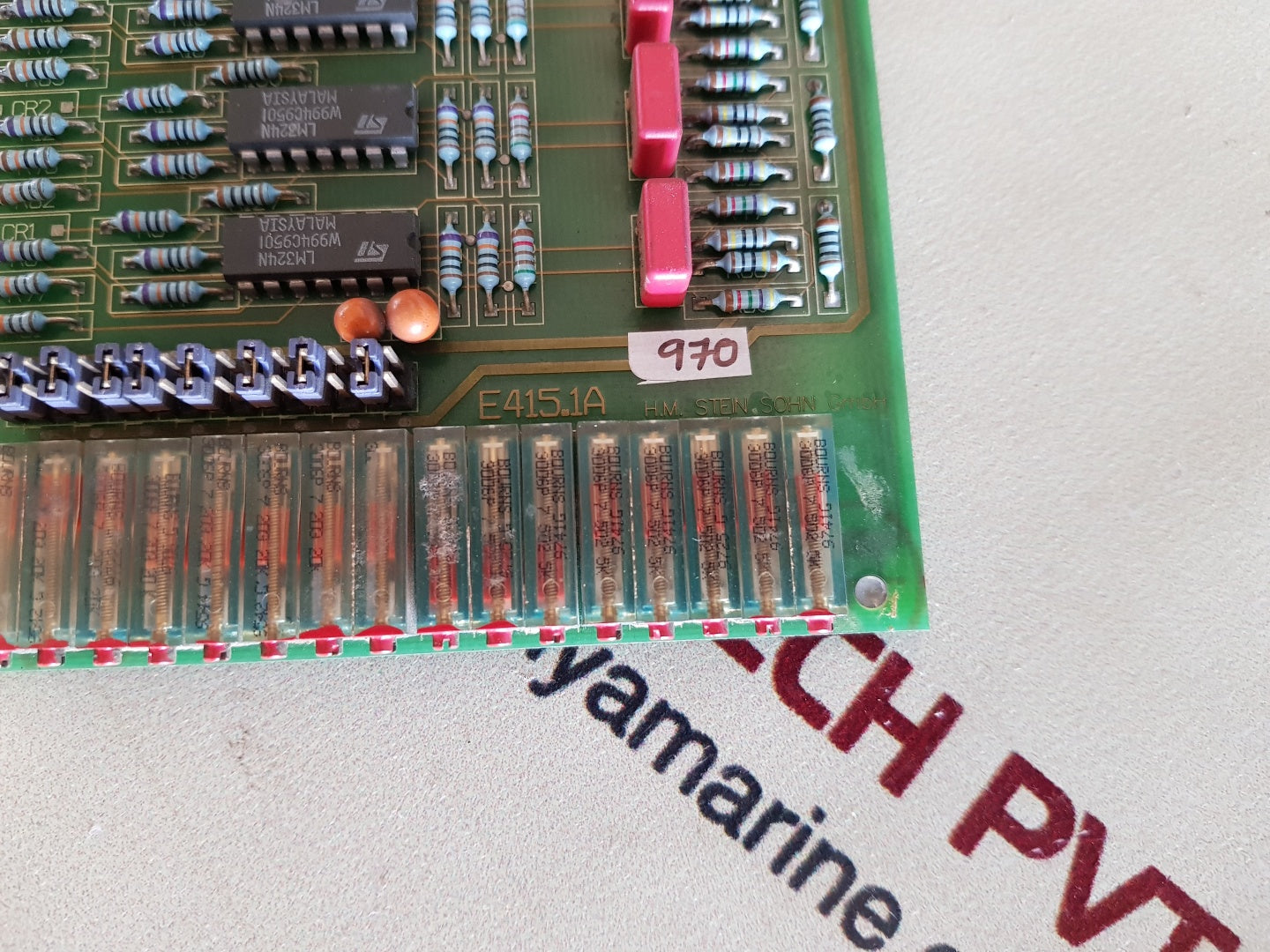 H.M.stein sohn e415.1 pcb card 