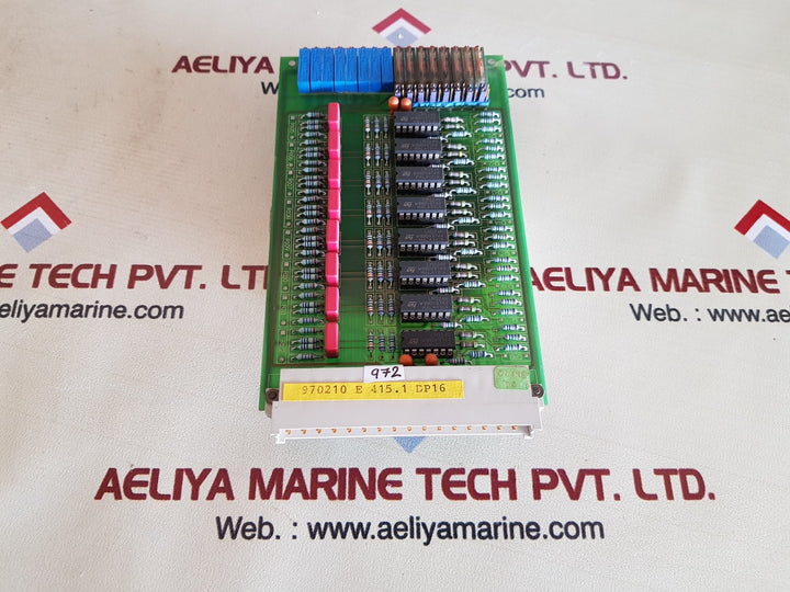 H.m.stein sohn e 415.1 dp16 pcb card  