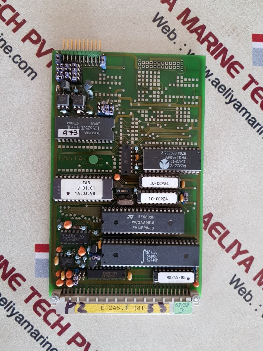 H.M.Stein sohn e 245.1 (8) pcb card