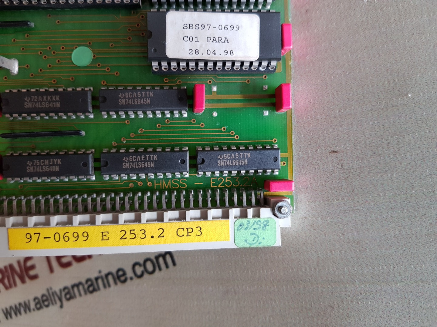 H.M. stein shon e 253.2 cp3 pcb card