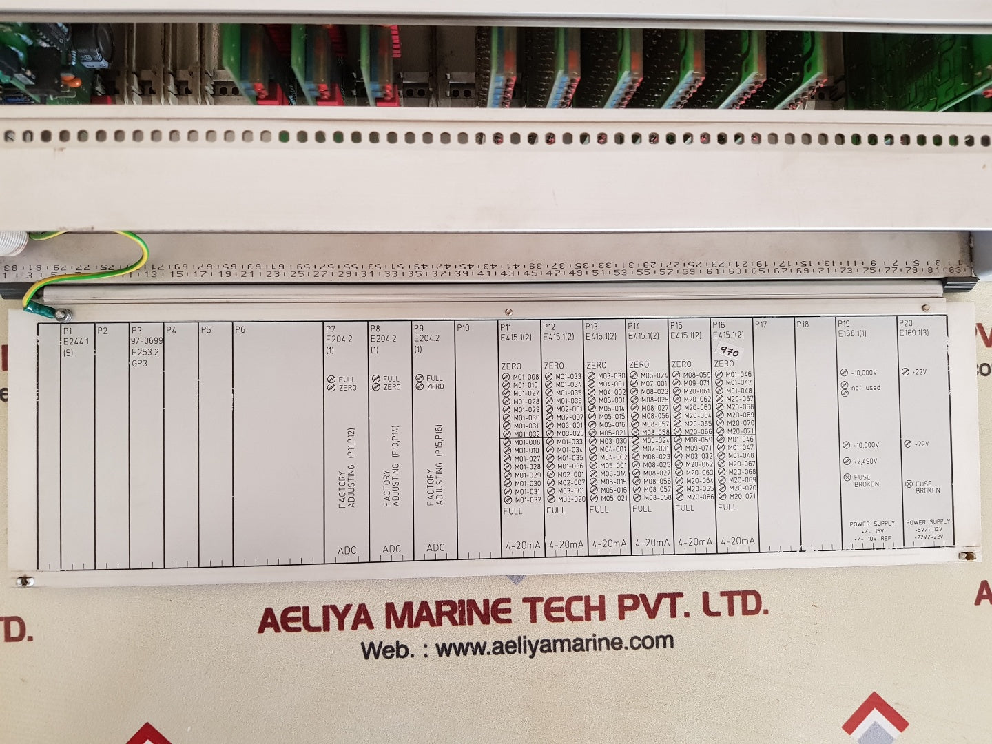 Stein sohn camos 6809 analog data acquisition unit a104.1