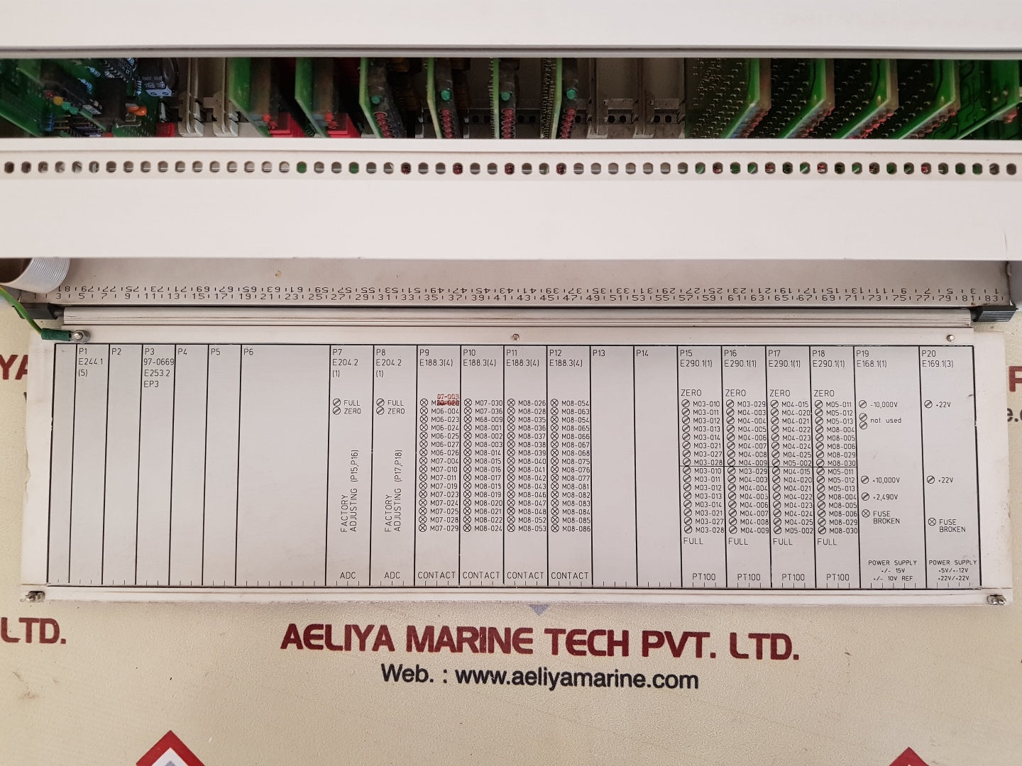 Stein sohn camos 6809 E binary and analog data acquisition unit a113.1