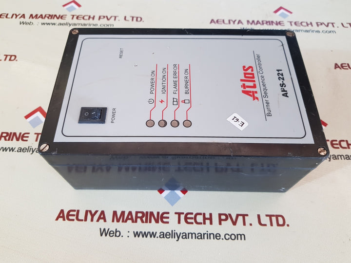 Atlas aps-221 burner sequence controller