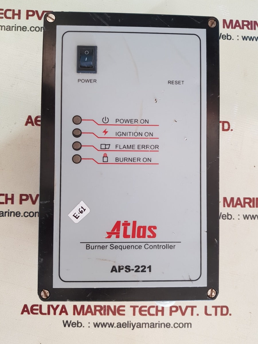 Atlas aps-221 burner sequence controller