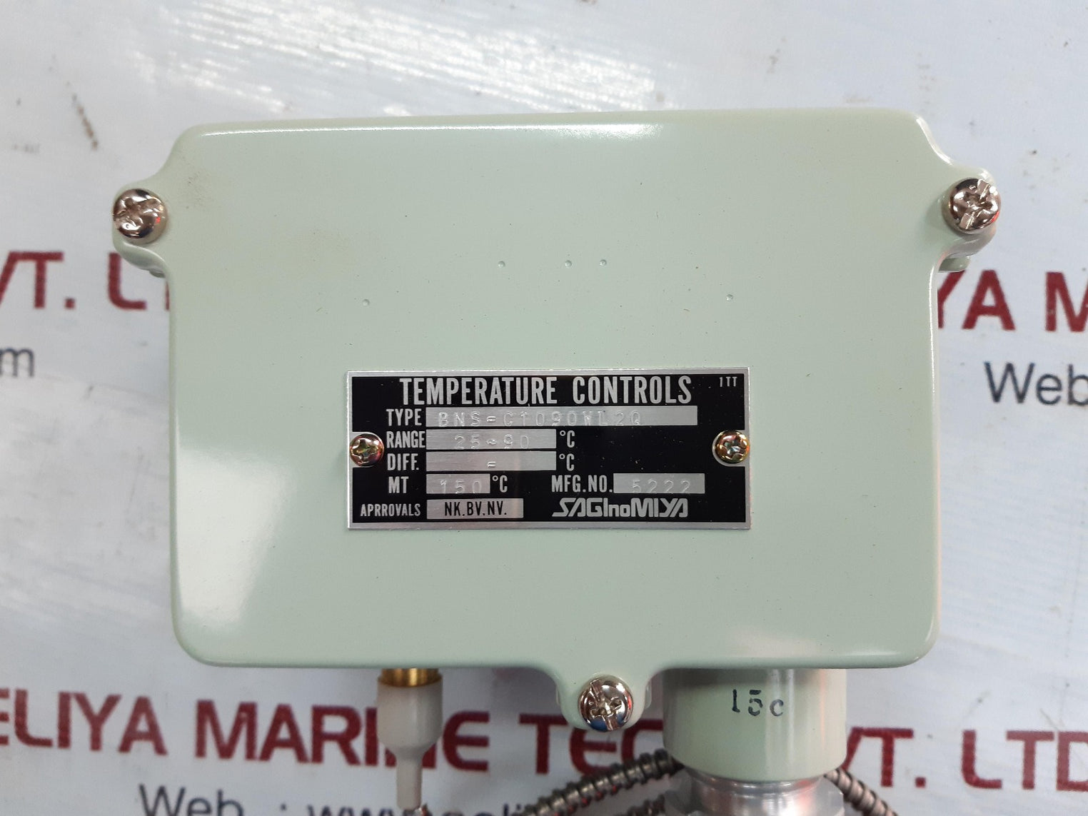 Saginomiya bns-c1090wl2q temperature controls