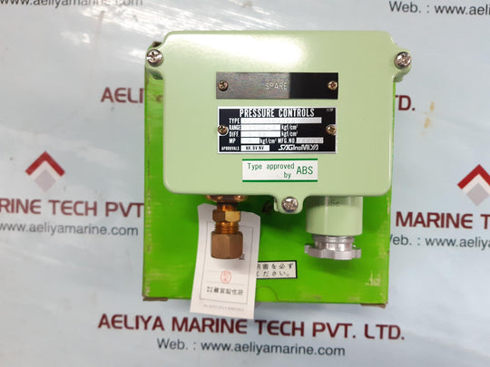 Saginomiya fns-c102wkq pressure conrols switch range -20 cmhg~2 kgf/cm2