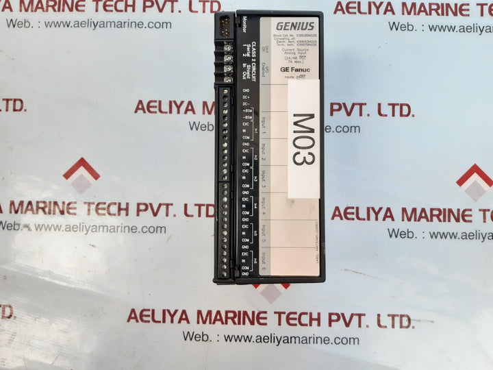 Ge fanuc ic660bba026 analog input block