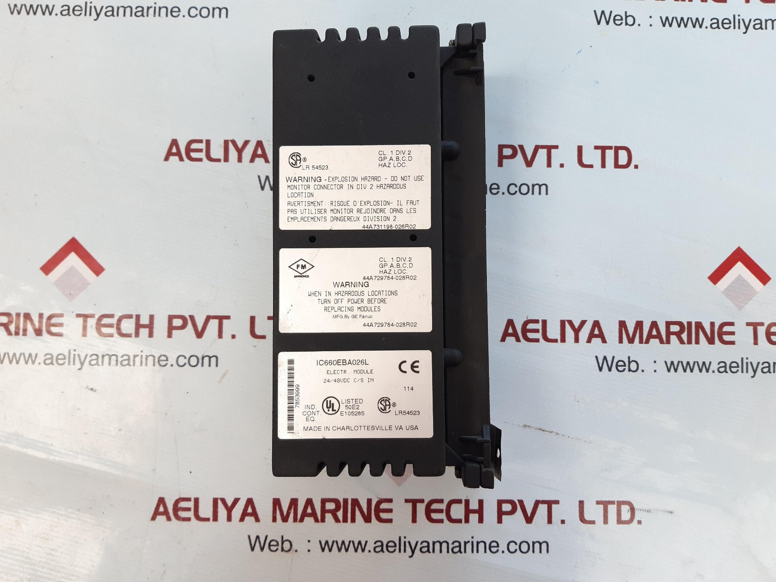 Ge fanuc ic660bba026 analog input block