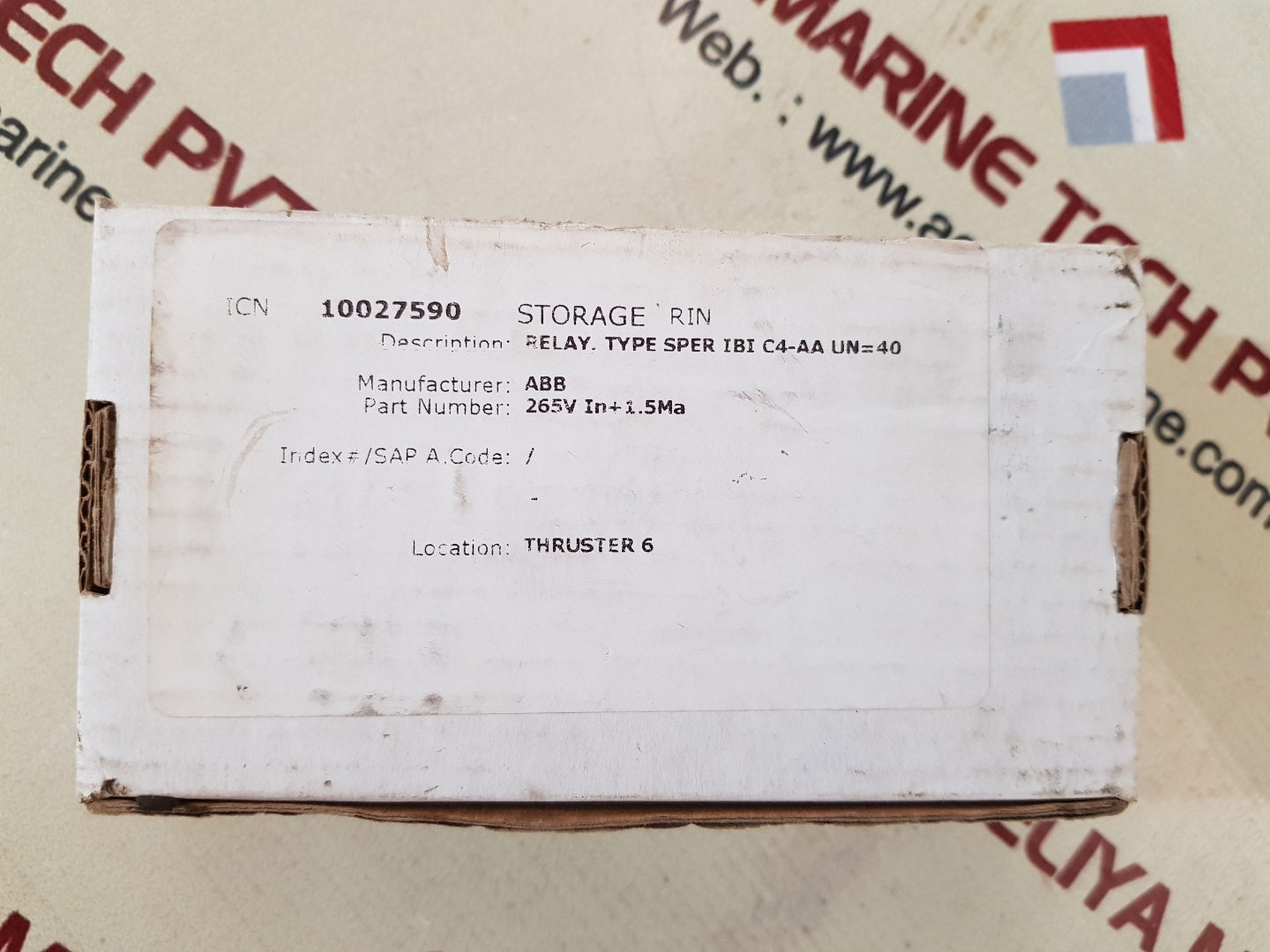 Abb sper 1b1 c4 relay rs 485 004-aa