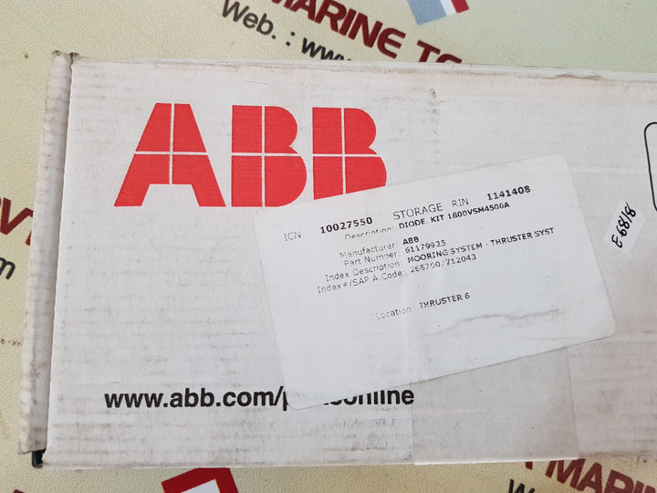 Westcode/Abb Sm18Cxc176 Diode Kit 1700V Sm4000A
