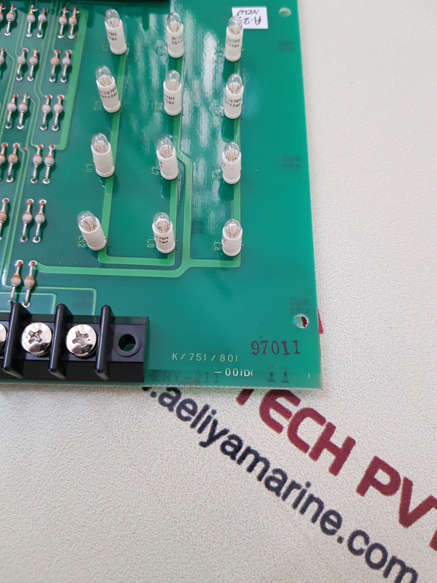 Terasaki ery-211 pcb card k/751/801-001d