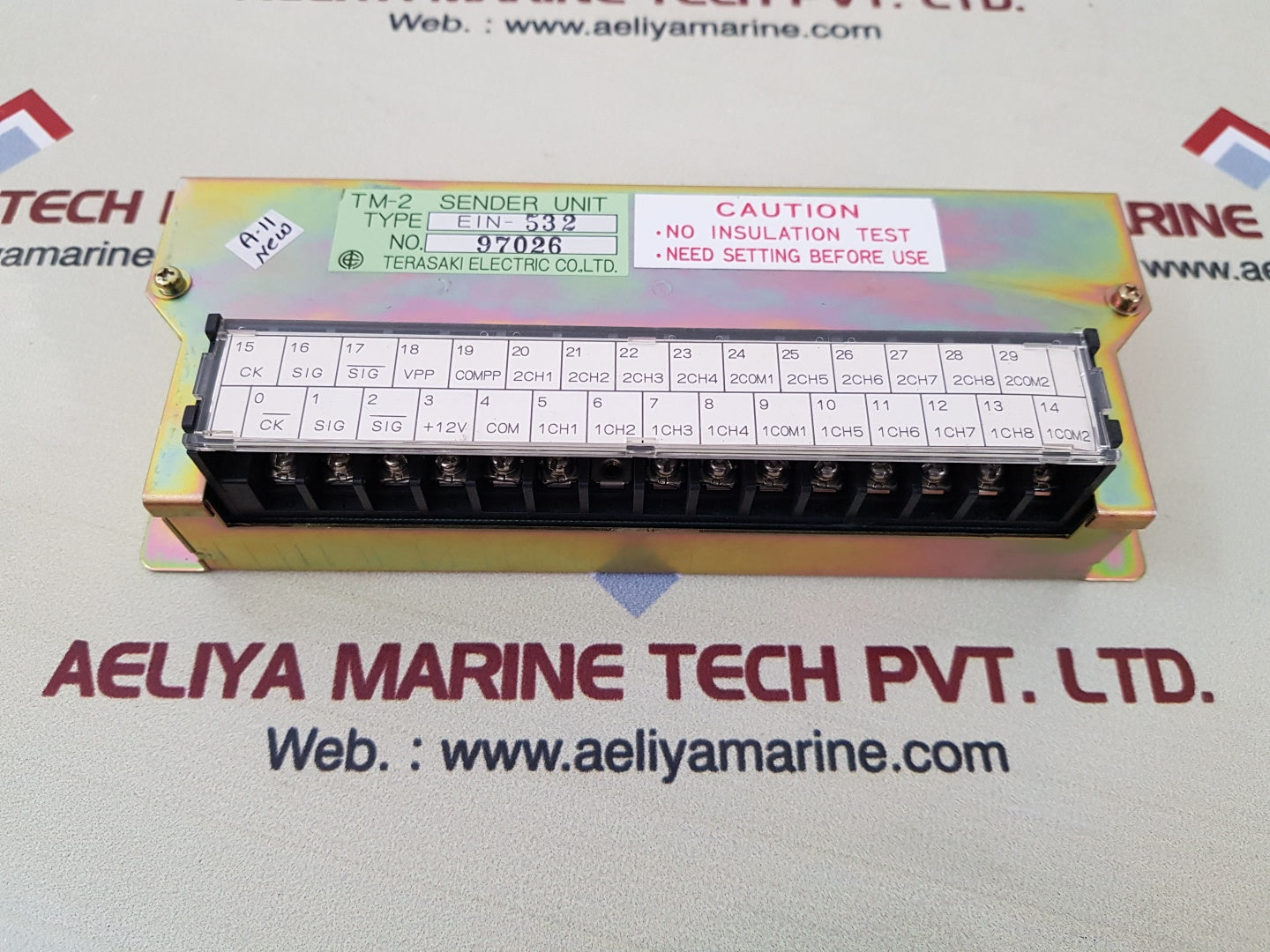 Terasaki ein-532 tm-2 sender unit