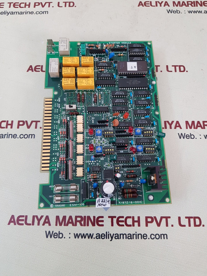 Terasaki esm-105e starter module k/87z/6-001c