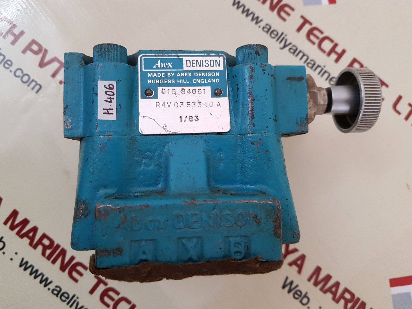 Abex Denison 016 84661 hydraulic valve r4v0353310a