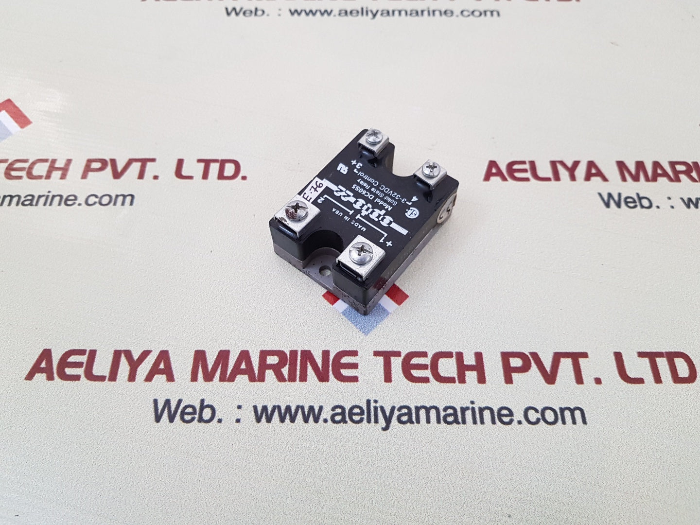 Opto 22 dc60s5 solid state relay 3-32vdc control