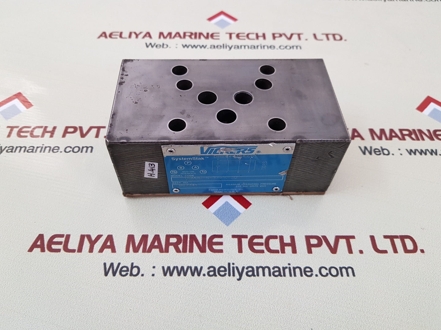 Vickers dgmdc-5-y-pk-30 direct check valve