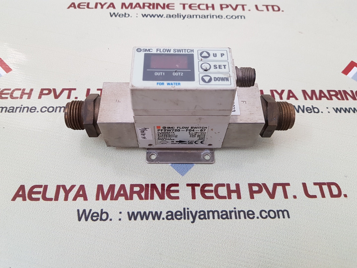 Smc pf2w720-f04-67 flow switch