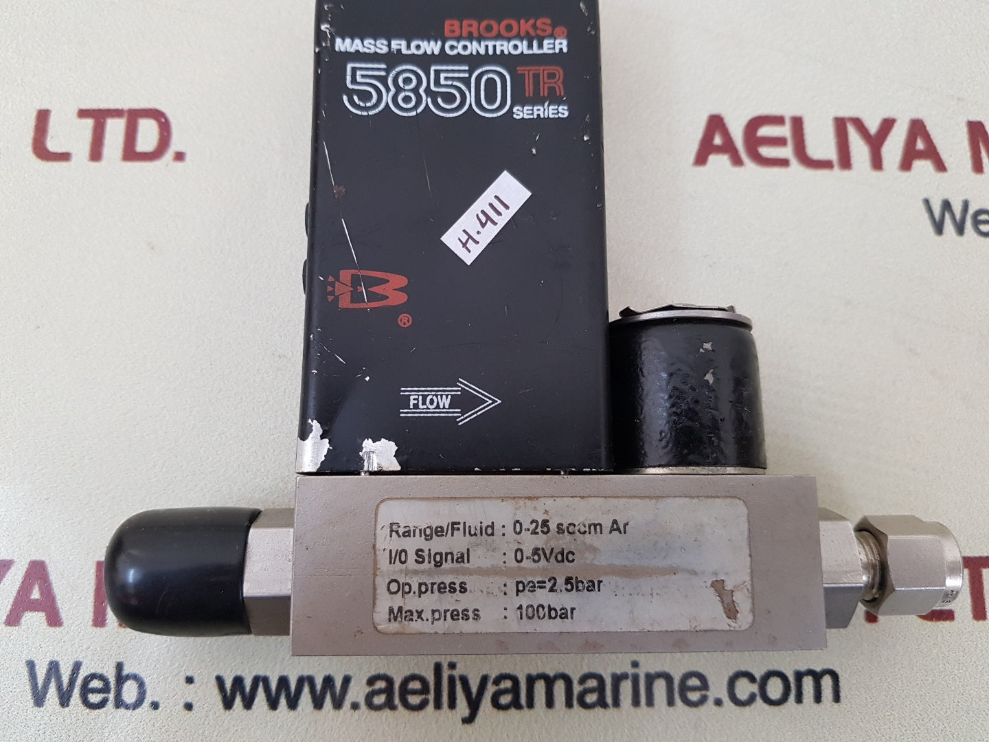 Brooks 5850tr/ga1c2b2aacf mass flow controller