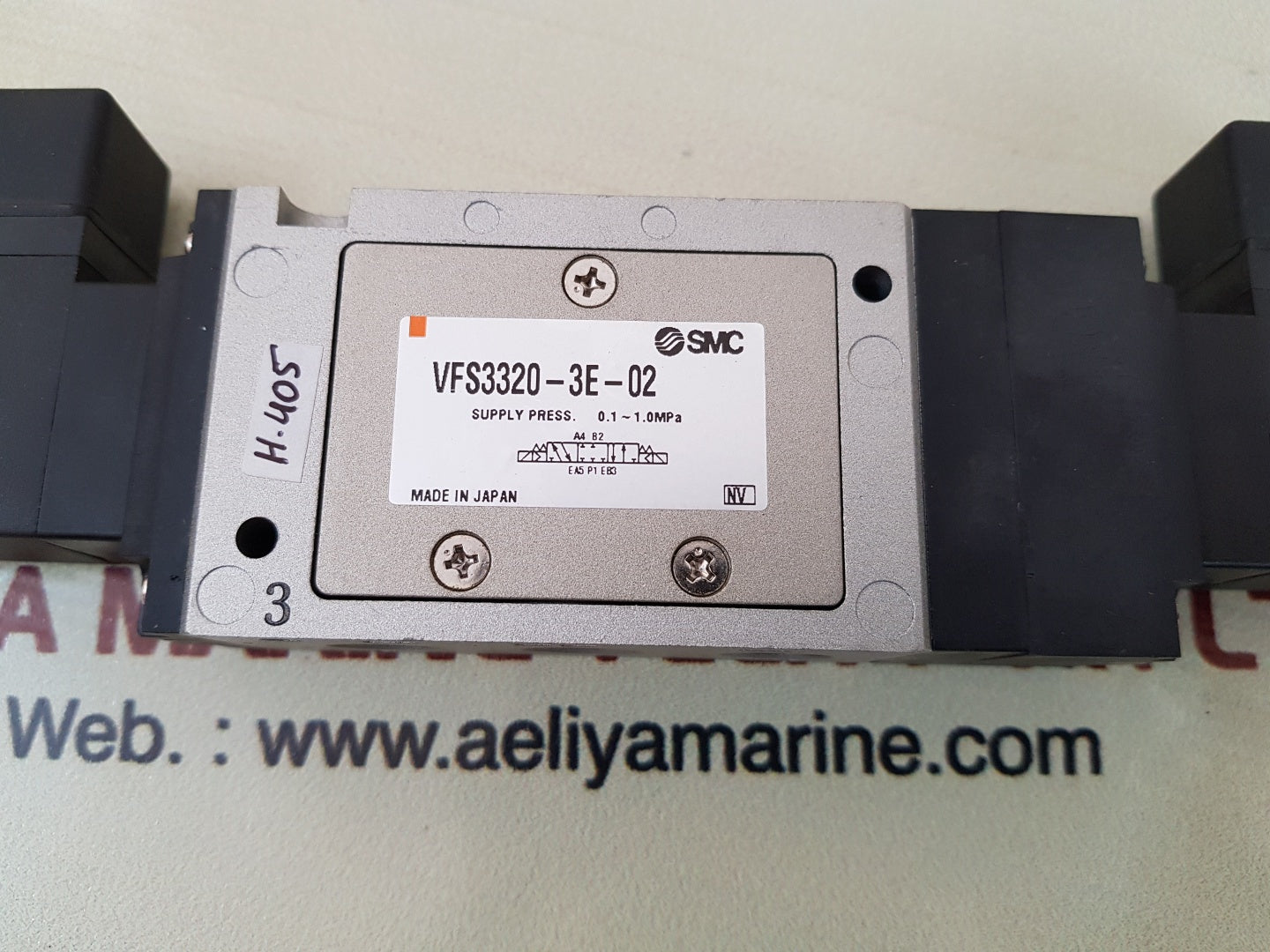 Smc vfs3320-3e-02 solenoid valve