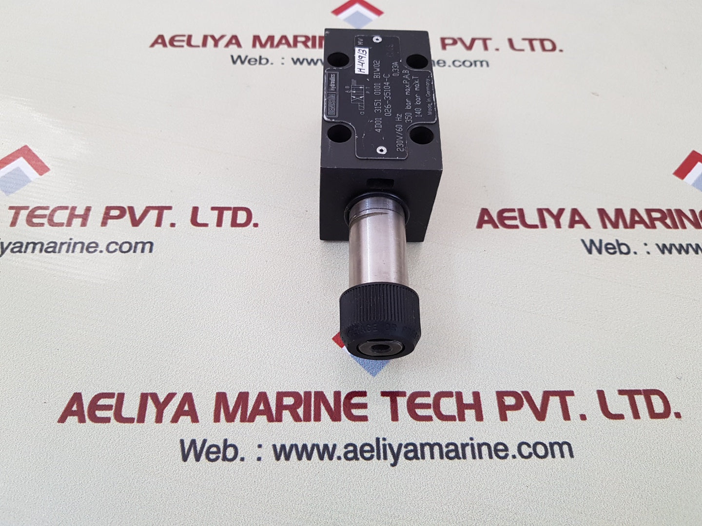 Denison hydraulics 4d01 3151 0101 b1w02 solenoid valve 026-35104-c