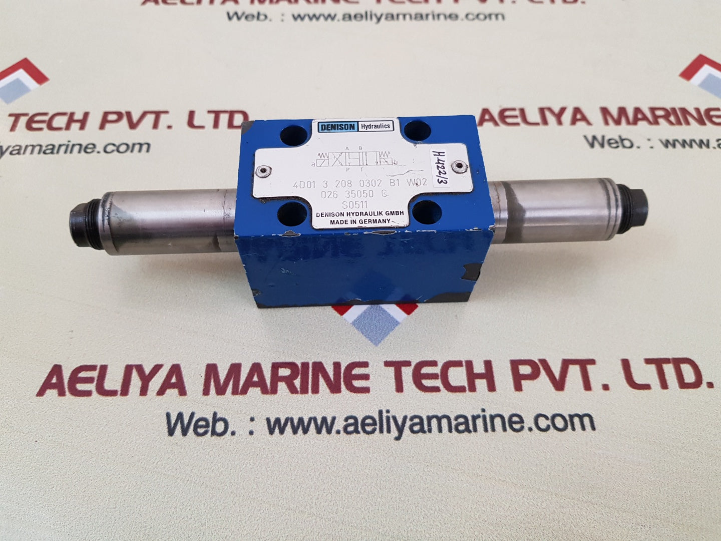 Denison hydraulics 4d01 3 208 0302 b1 w02 solenoid valve 026 35050 c ( s0511 )