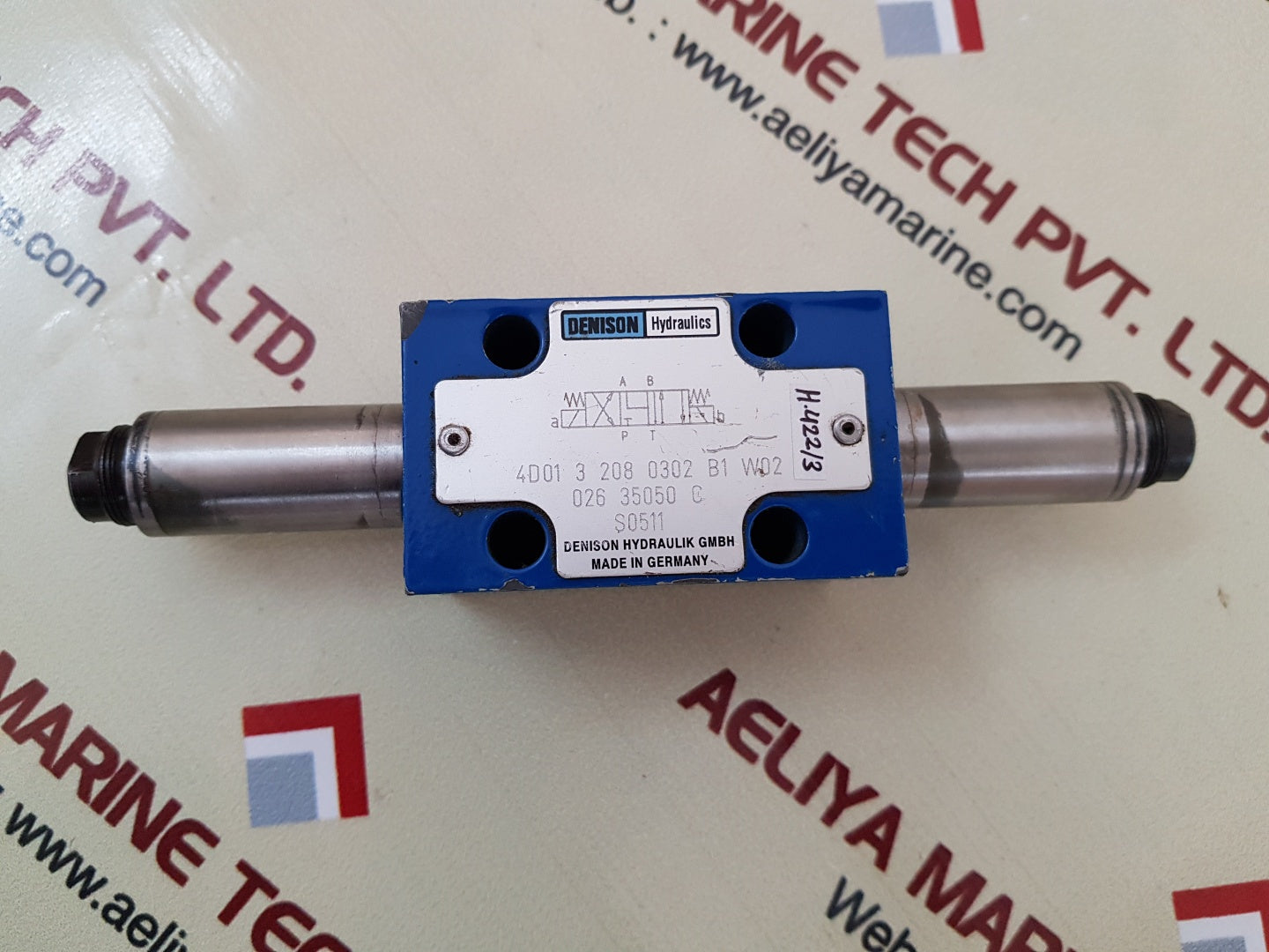 Denison hydraulics 4d01 3 208 0302 b1 w02 solenoid valve 026 35050 c ( s0511 )