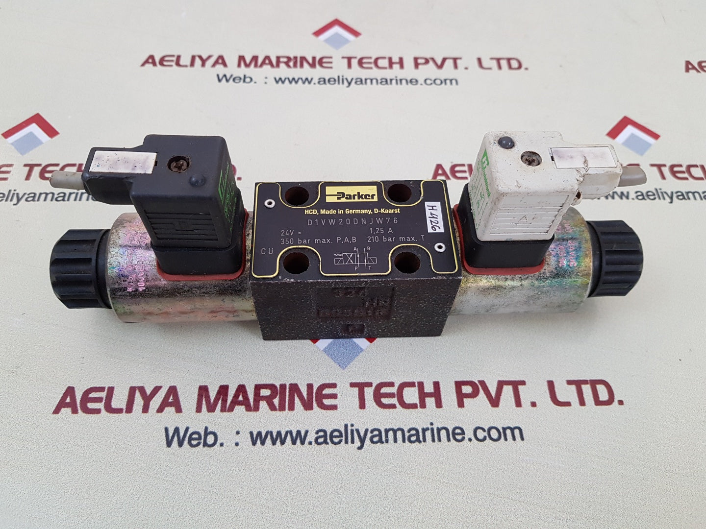 Parker d1vw20dnjw76 hydraulic directional control valve