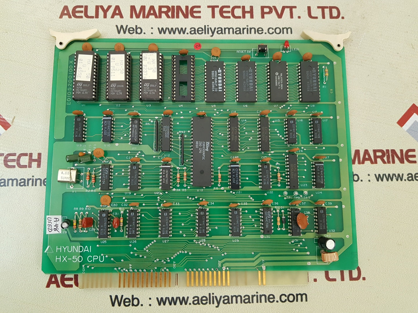 Hyundai hx-50 cpu pcb card 
