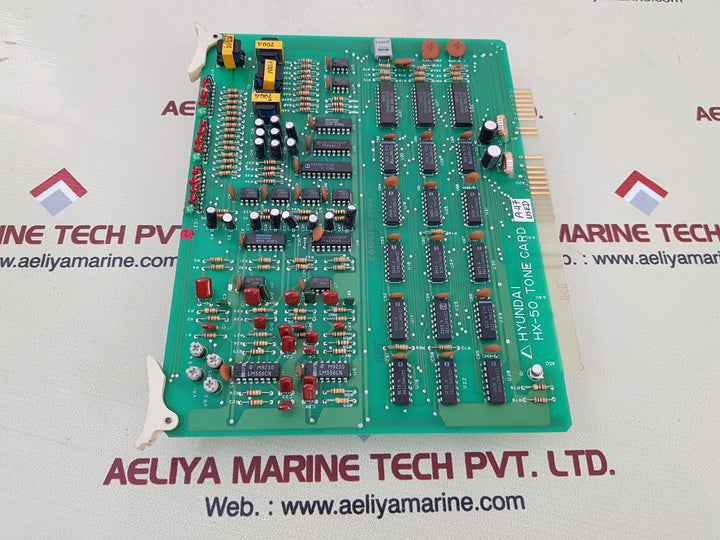Hyundai hx-50 tone card