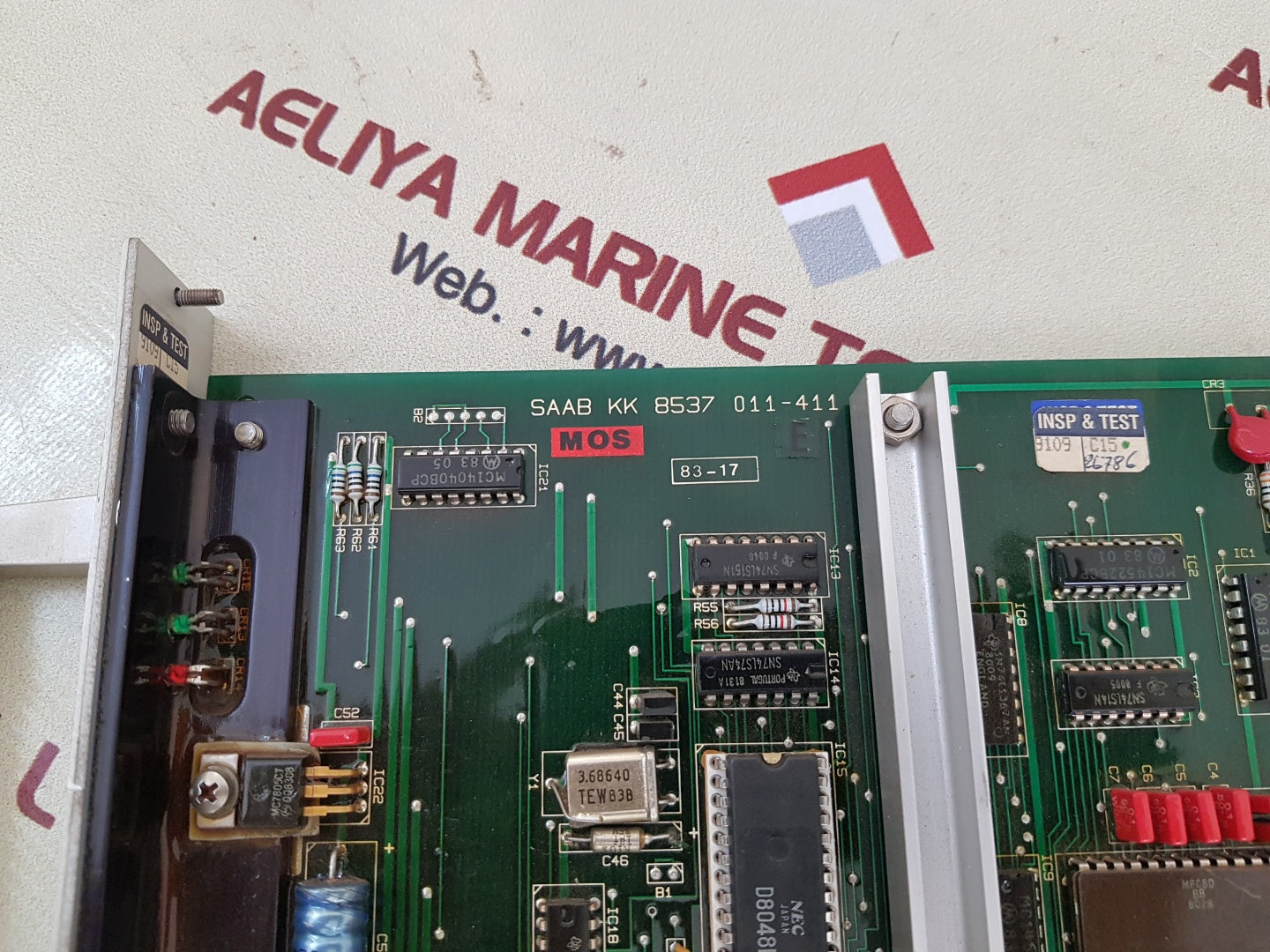 Saab stalectronic 2000 1891 705 pcb card kk 8537 011-411 