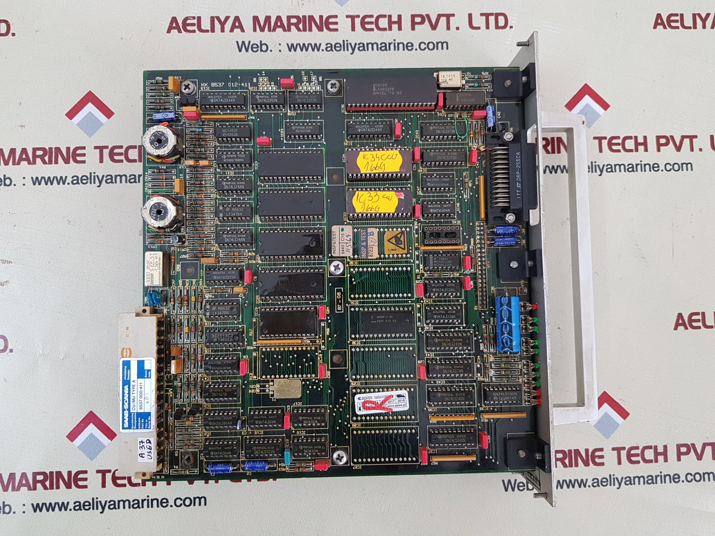 Saab stalectronic 2000 1891 700-ccu pcb card 8537 000-411 g 