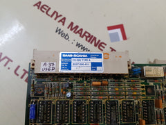 Saab stalectronic 2000 1891 700-ccu pcb card 8537 000-411 g 