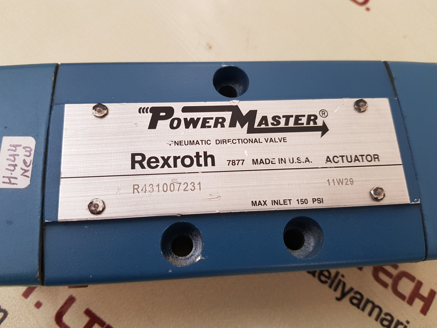 Rexroth r431007231 pneumatic directional valve