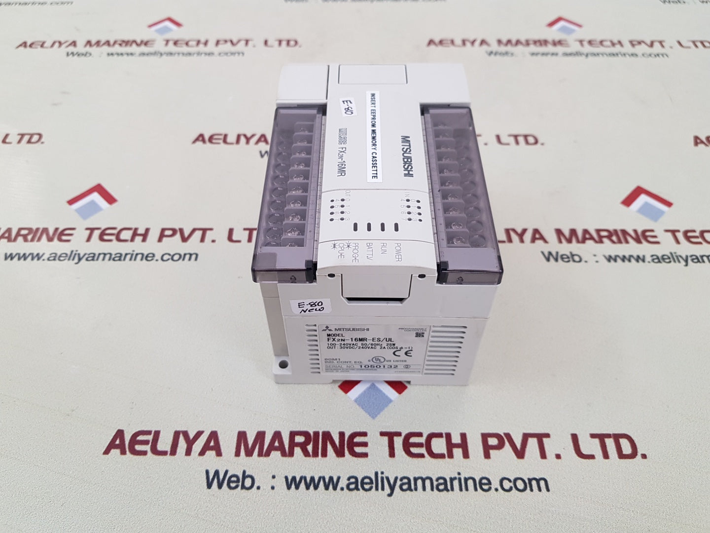Mitsubishi melsec fx2n-16mr programmable controller fx2n-16mr-es/ul ...