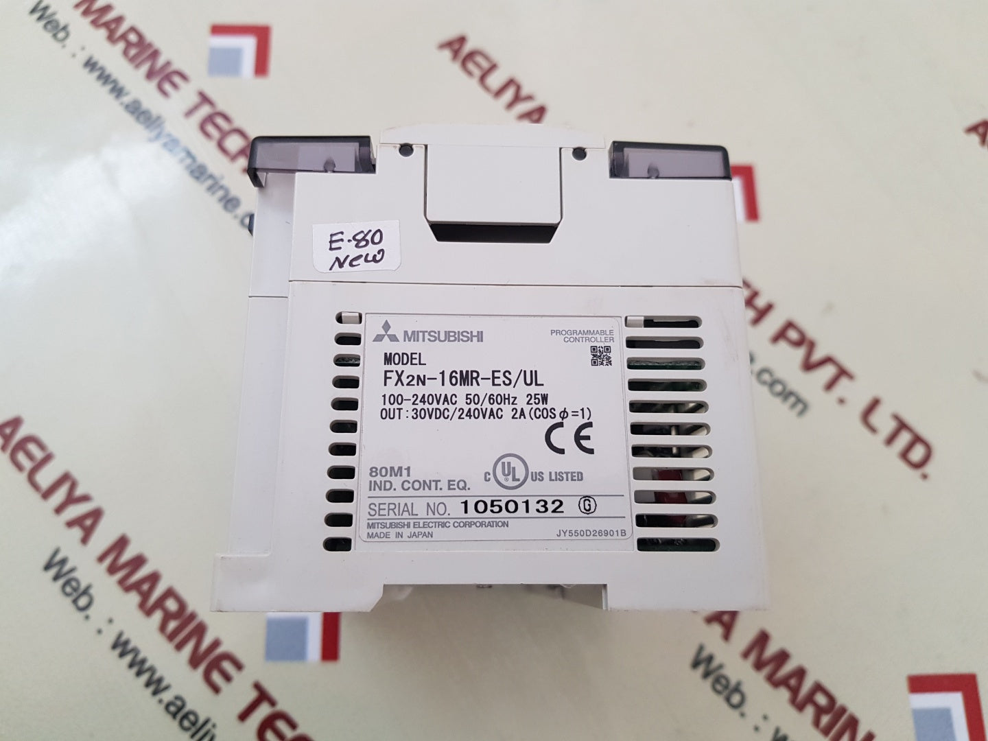 Mitsubishi melsec fx2n-16mr programmable controller fx2n-16mr-es/ul