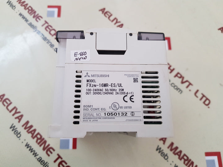 Mitsubishi melsec fx2n-16mr programmable controller fx2n-16mr-es/ul