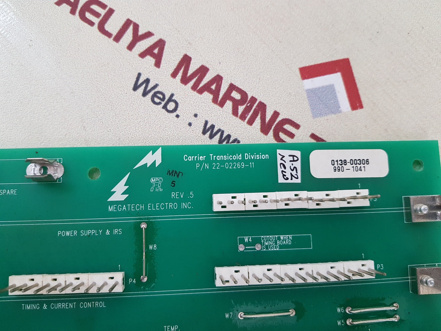 Carrier transicold 22 02269 11 motherboard rev 5