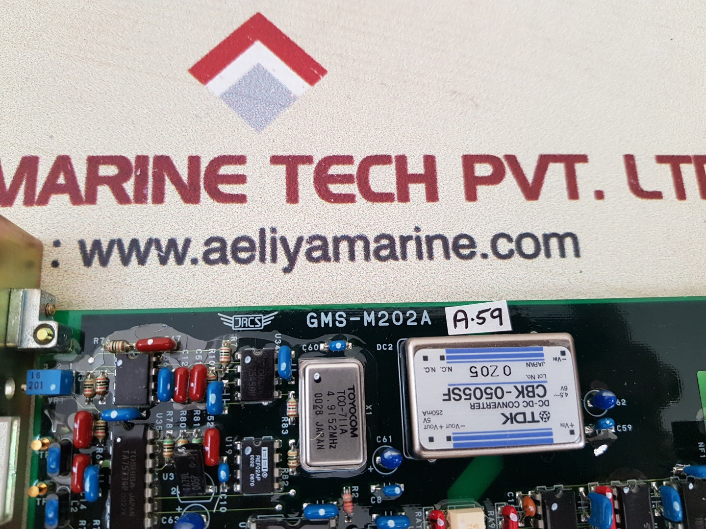 Jrcs Gms-m202A A/D Module Generator Alarm & Monitoring System