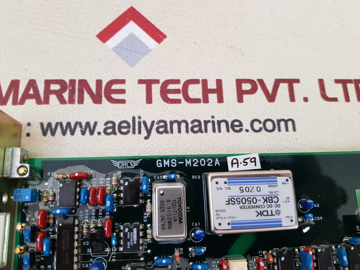 Jrcs Gms-m202A A/D Module Generator Alarm & Monitoring System