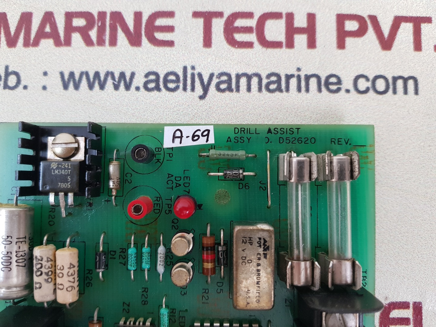 Baylor company d52620 pcb card 