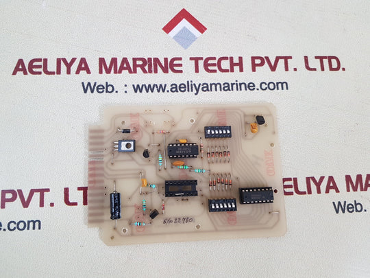 Olympic controls fc 052c pcb card