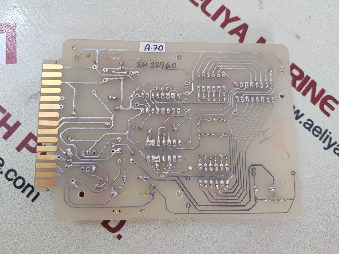 Olympic controls fc 052c pcb card