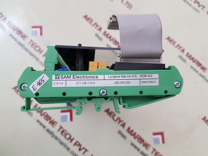 Sam electronics aem 402 analog input module 962.004.200