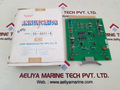 Jrcs sa-ax21-k annunciator pcb card