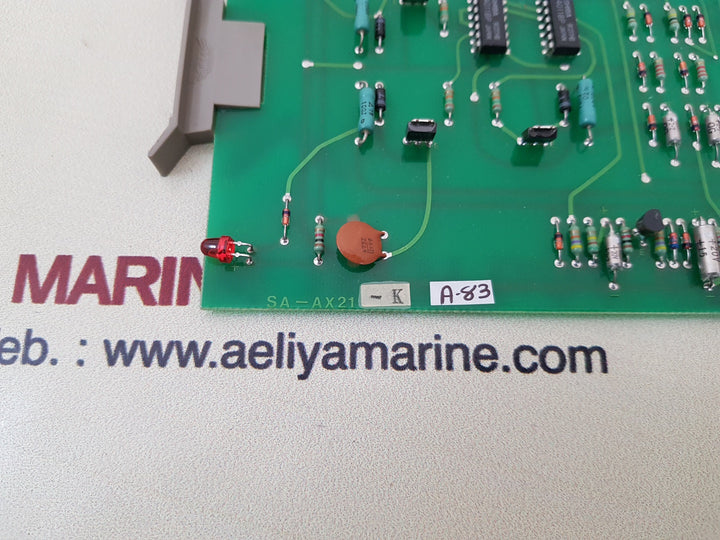 Jrcs sa-ax21-k annunciator pcb card