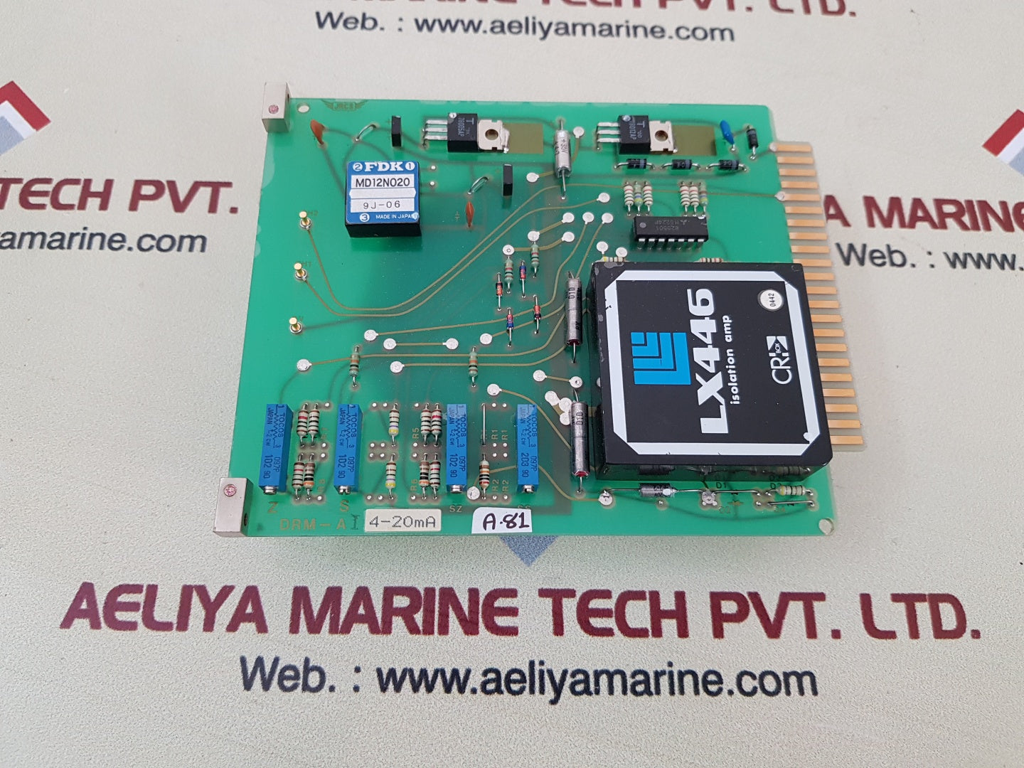 Jrcs drm-ai 4-20ma direct monitoring and alarm system