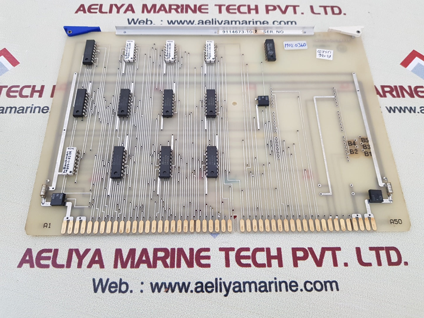 Saab marine pb 1-2 data input board 9114672-001k