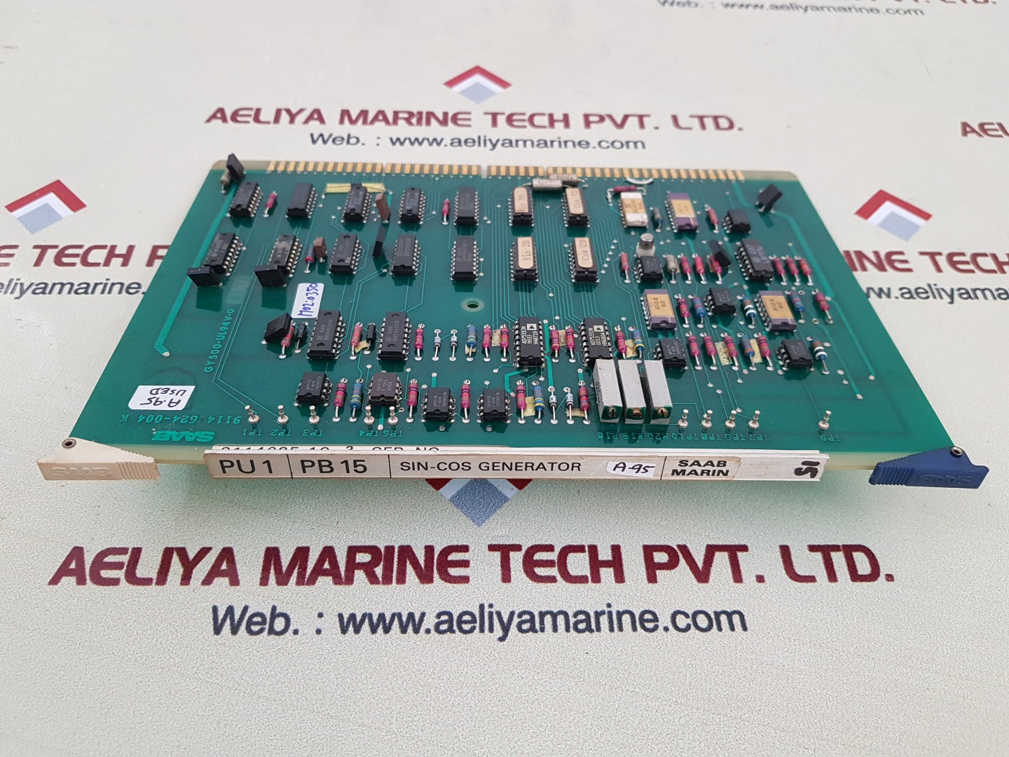 Saab marine pb15 sin-cos generator 9114 624-004 k