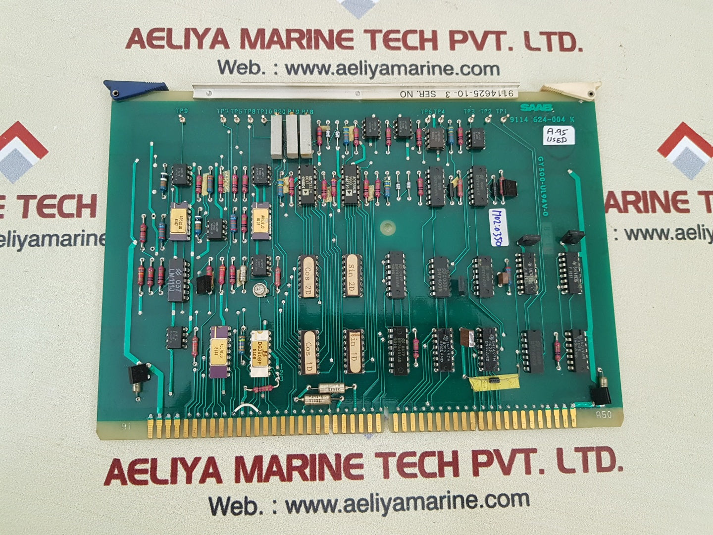 Saab marine pb15 sin-cos generator 9114 624-004 k