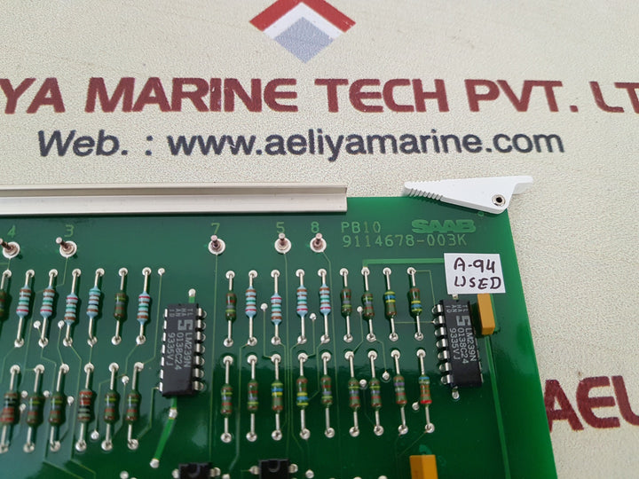 Saab marine pb 10 signal processing 2 9114678-003k